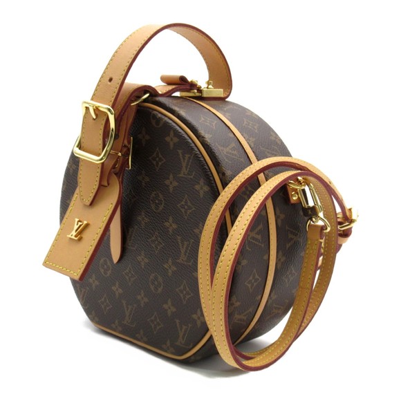 Louis Vuitton Monogram Chapeau Bag Boite Petite Shoulder Brown - Picture 1 of 10